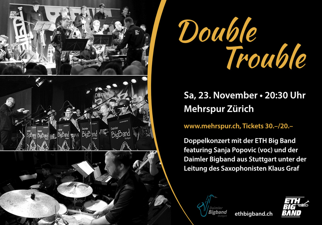 Double Trouble – ETH & Daimler Bigband